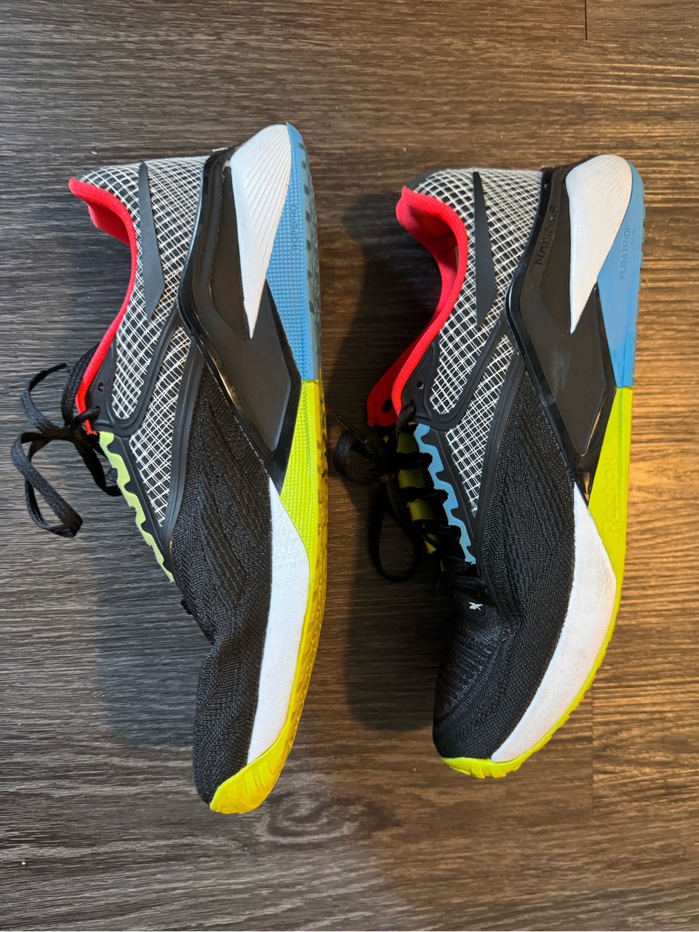 Reebok Nano X2 Men's Training Shoes Sz 10 Black Sneakers CrossFit Cross-trainer - Picture 2 of 7